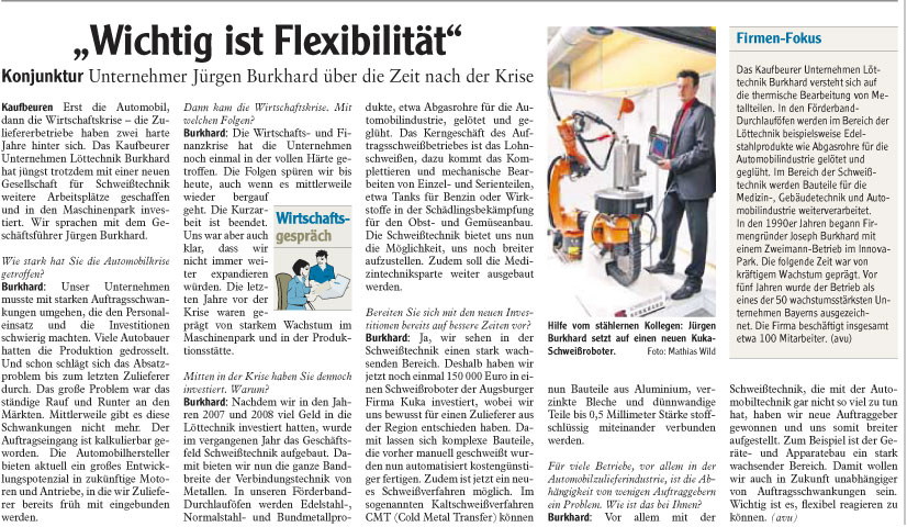Beitrag_AZ_Wichtig_ist_Flexibilitaet Beitrag AZ Wichtig ist Flexibilität