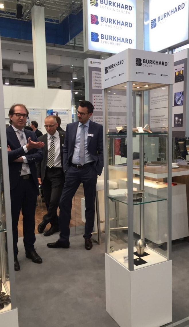 Hannovermesse Sprühkopf