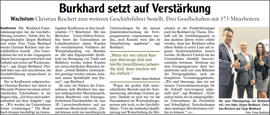 2019-03-23_Allgaeuer_Zeitung_Kaufbeuren Presseartikel Burkhard 19-03-29 Allgäuer Zeitung